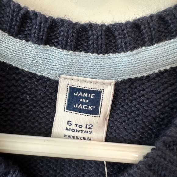 Janie and Jack Infant Sailboat Sweater Vest NWT (Size 6-12 Months) - Picture 3 of 4